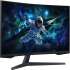 27" Монитор Samsung Odyssey G5 S27CG550EI,  2560x1440,  VA,  165Гц,  1хHDMI,  1хDP,  изогнутый, черный [ls27cg550eixci]